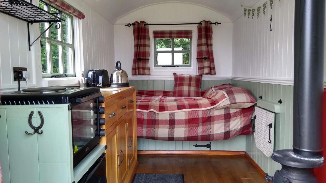 Shepherd'S Lodge - Shepherd'S Hut With Devon Views For Up To Two People And One Dog Wrangaton Екстериор снимка