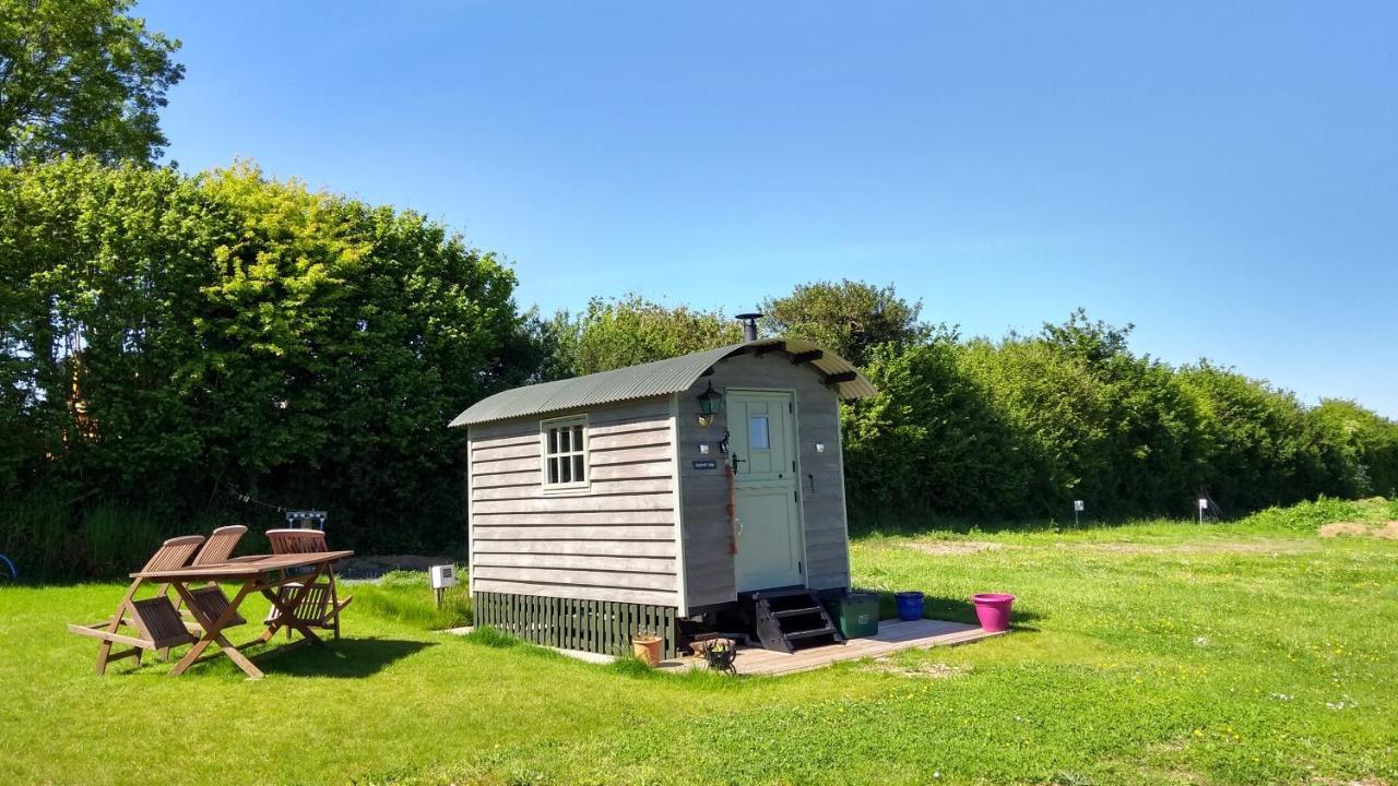 Shepherd'S Lodge - Shepherd'S Hut With Devon Views For Up To Two People And One Dog Wrangaton Екстериор снимка